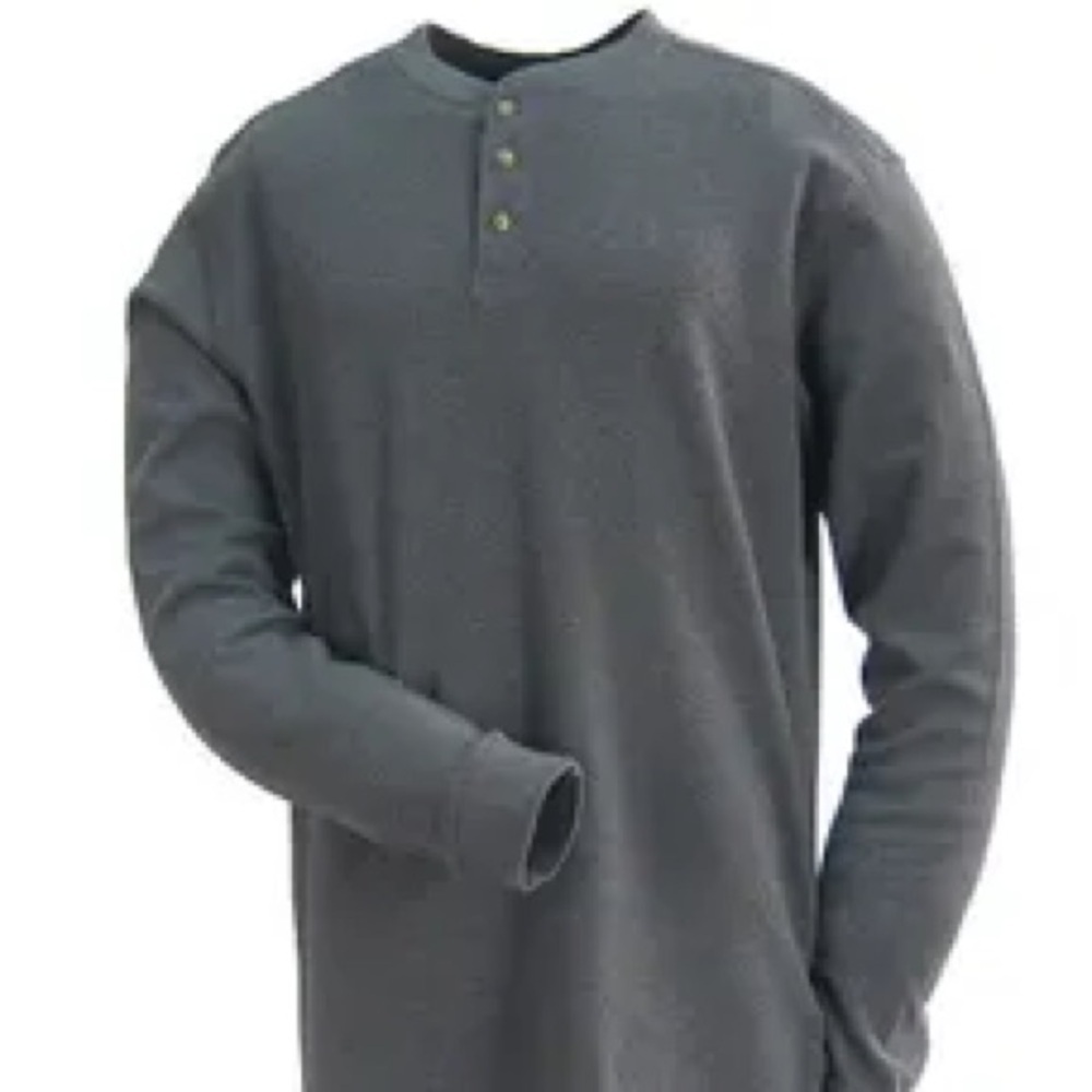 Northeast outfitters men’s 1/4 button thermal top